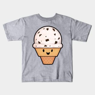 Cookies and Creme Ice cream Kids T-Shirt